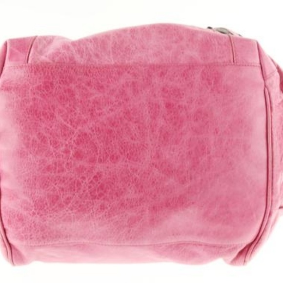 RARE Balenciaga Sunday Pink Leather Tote & Mirror - Picture 7 of 7